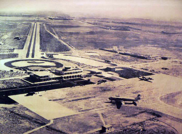 فرودگاه شیراز دوران پهلوی