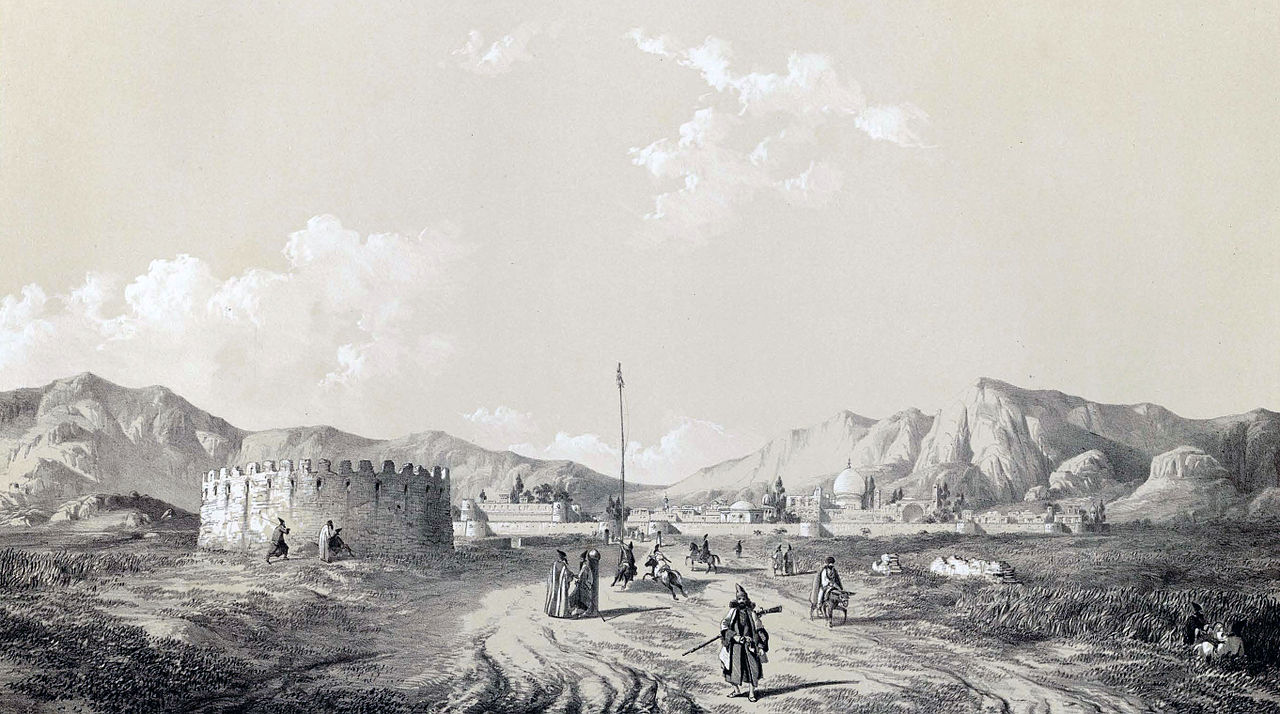 برج ممسنی اثر اوژن فلاندن 1840 میلادی